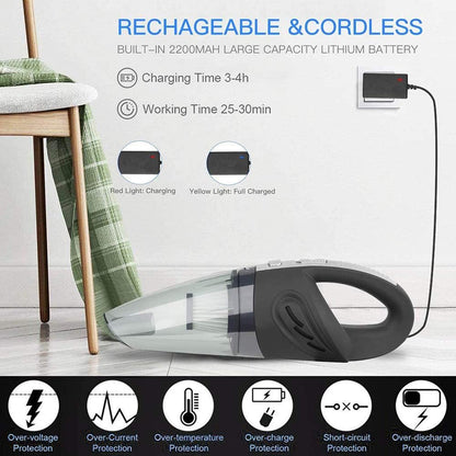 Portable Rechargeable Vacuum Cleaner