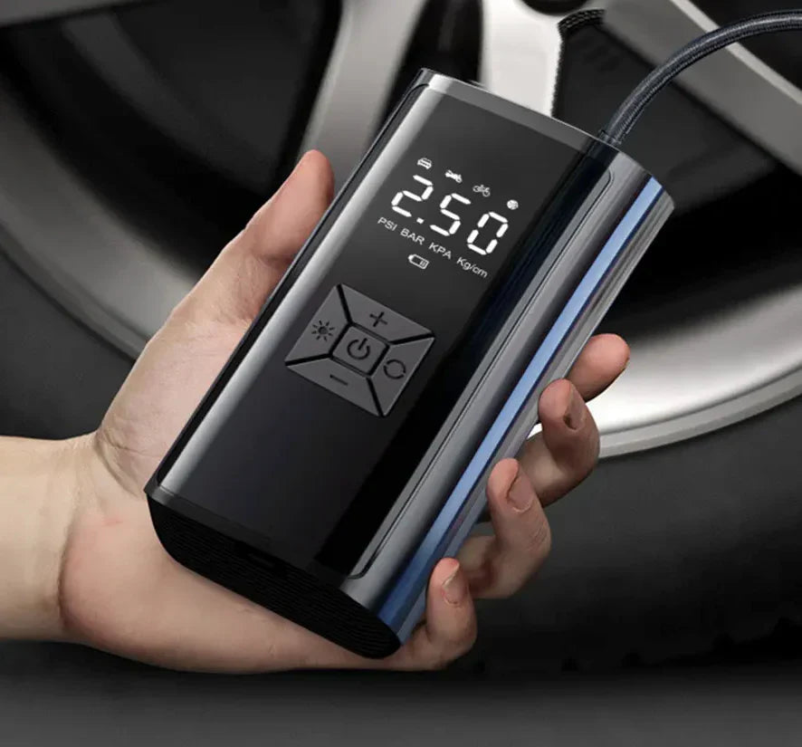 Imported Rechargeable Tire Inflator & Power Bank