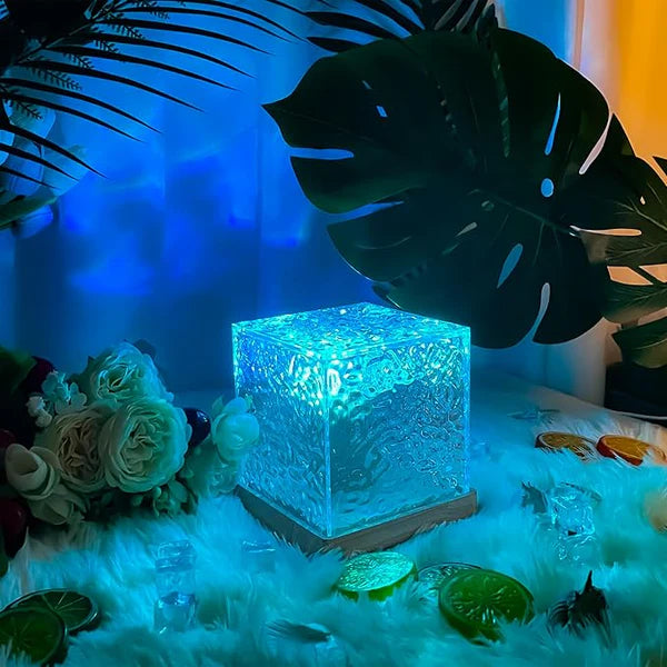 Dynamic Water Ripple Lamp Projector with RGB colors , Underwater Effect